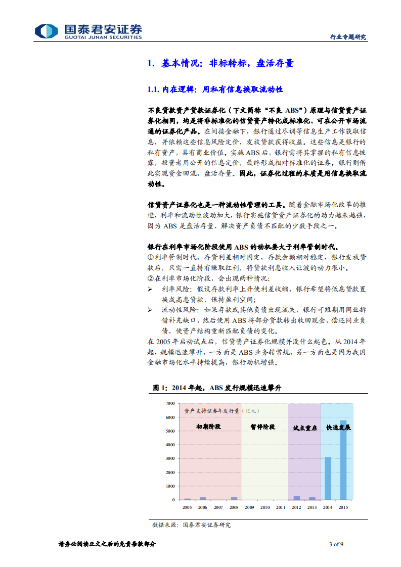 不良资产管理行业系列之三：不良贷款资产证券化.pdf 第3页
