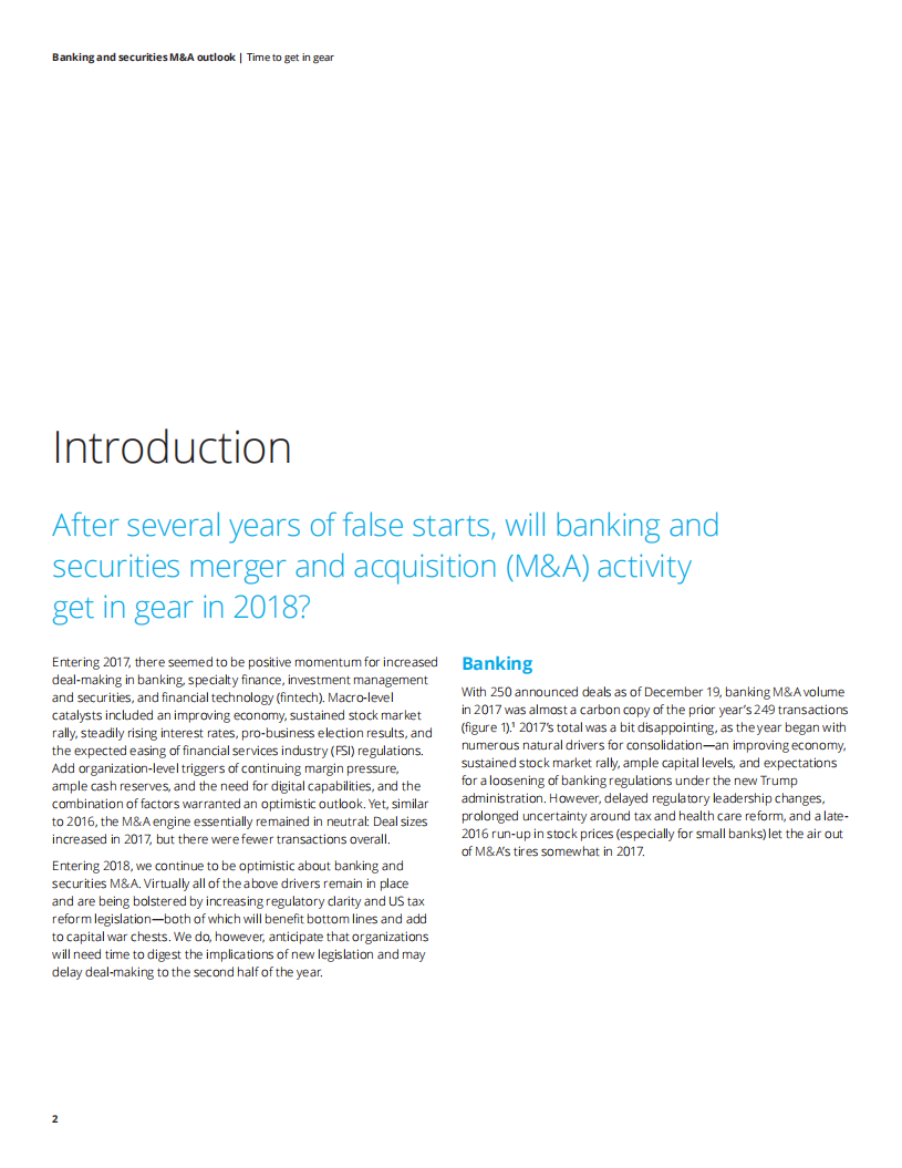 2018年银行业并购展望（英文版）.pdf 第2页