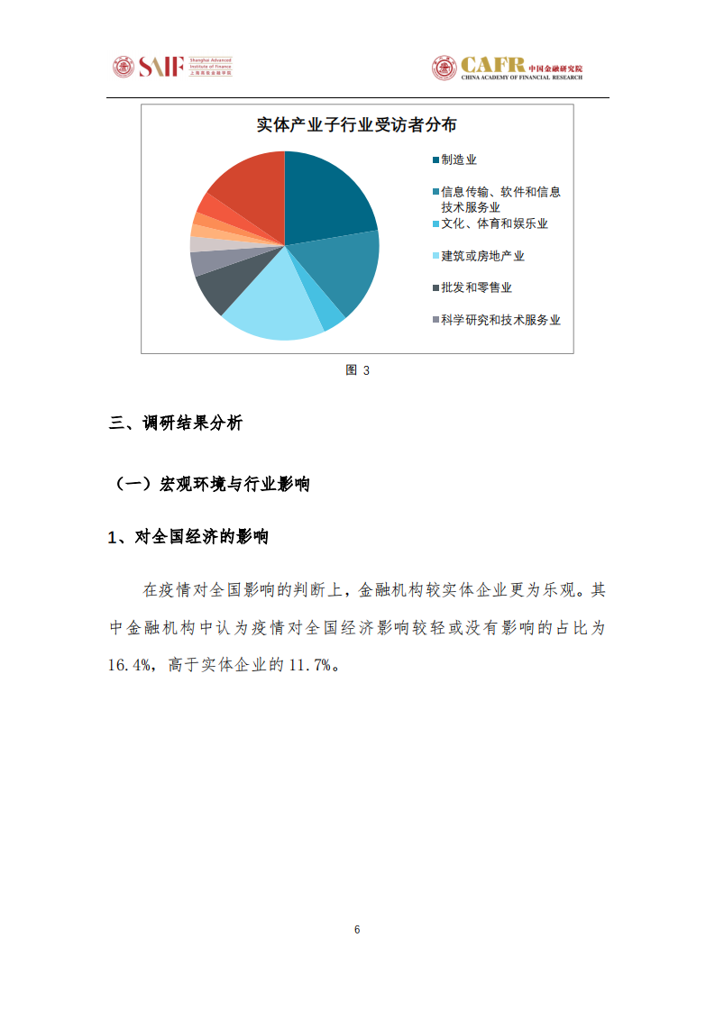 新型冠状病毒疫情对金融与实体行业的影响调研.pdf 第6页