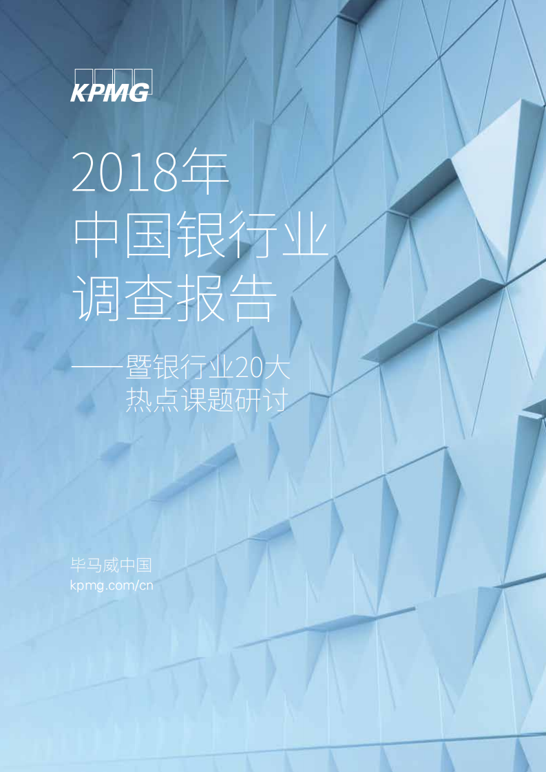 2018年中国银行业调查报告暨银行业20大热点课题研讨.pdf 第1页