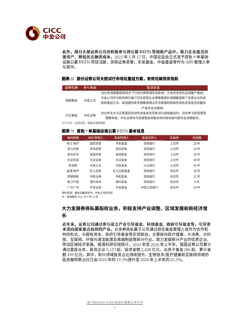 证券及其他行业：以服务实体经济为初心，加快行业高质量发展-20210615.pdf 第8页