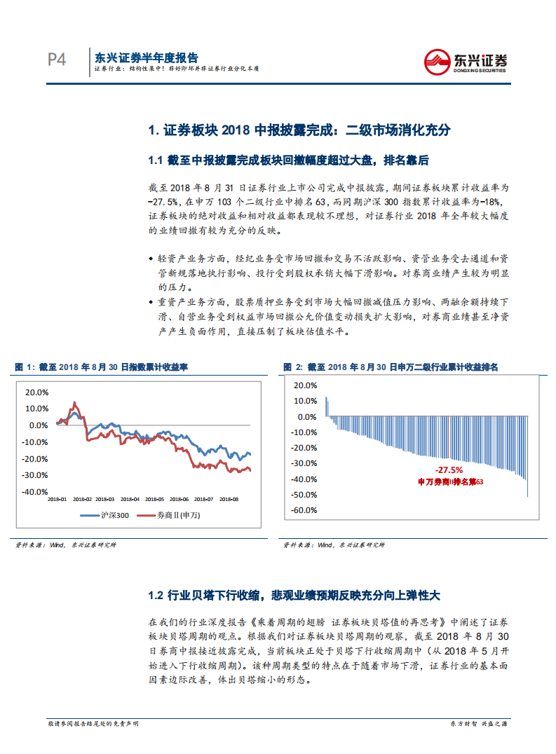 证券行业2018年半年报综述：结构性集中！“非好即坏”并非证券行业分化本质.pdf 第4页