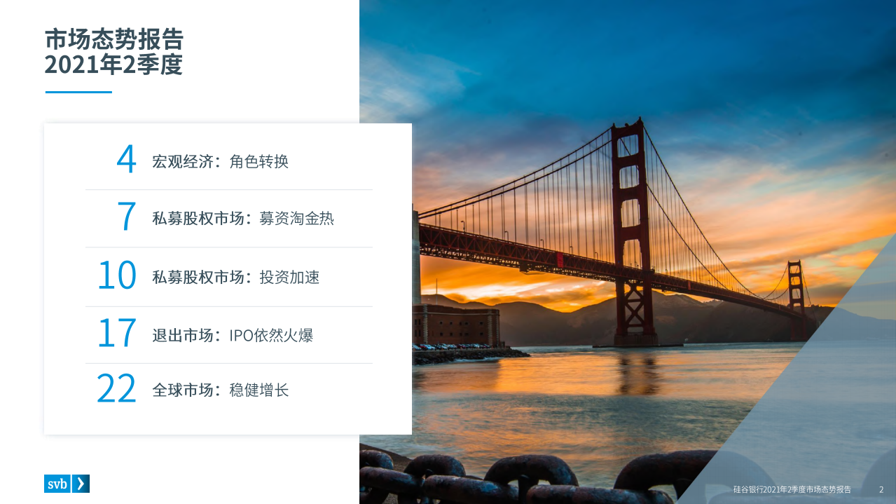 浦发硅谷银行：2021年第二季度全球创新经济健康度和生产力的行业洞察.pdf 第2页