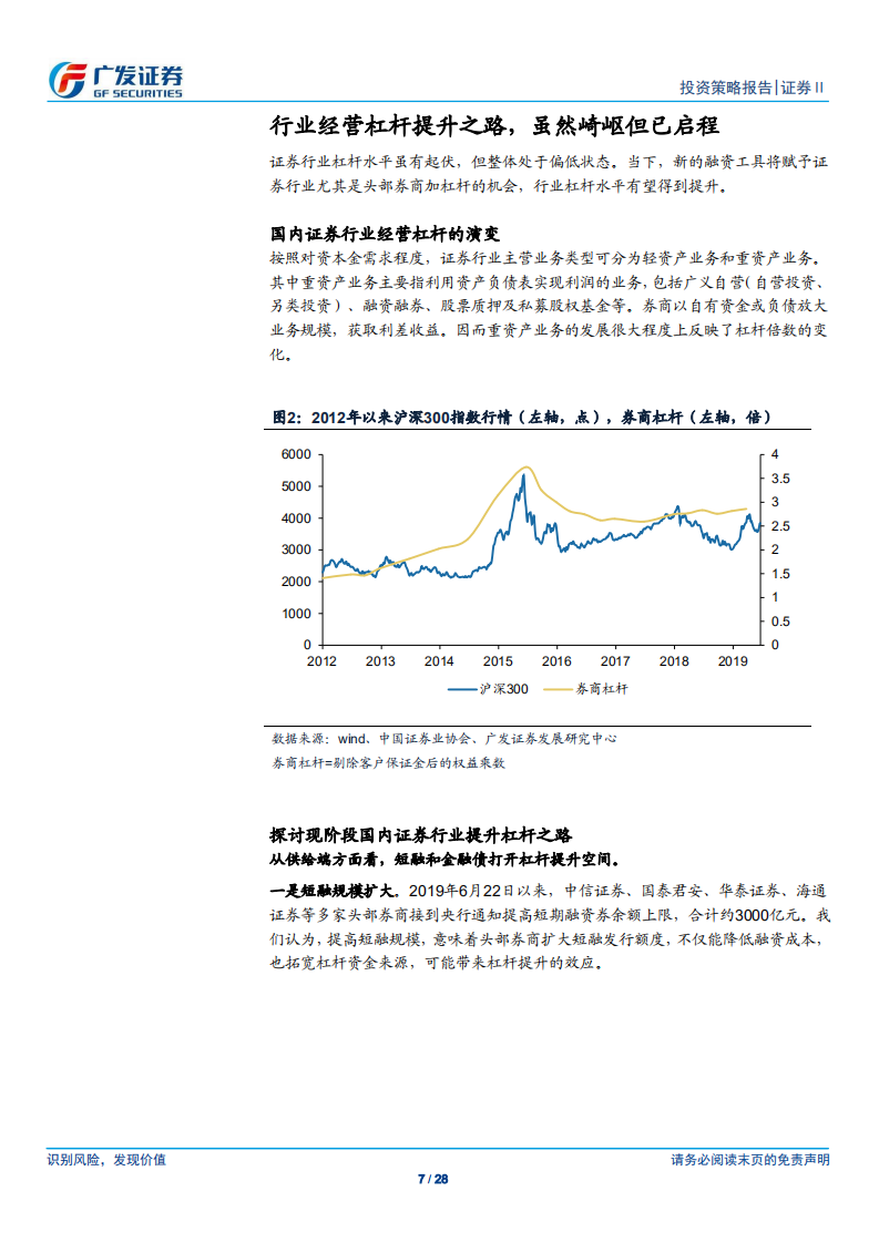 证券Ⅱ行业2020年投资策略：聚焦ROE提升之路，建议关注头部券商.pdf 第7页