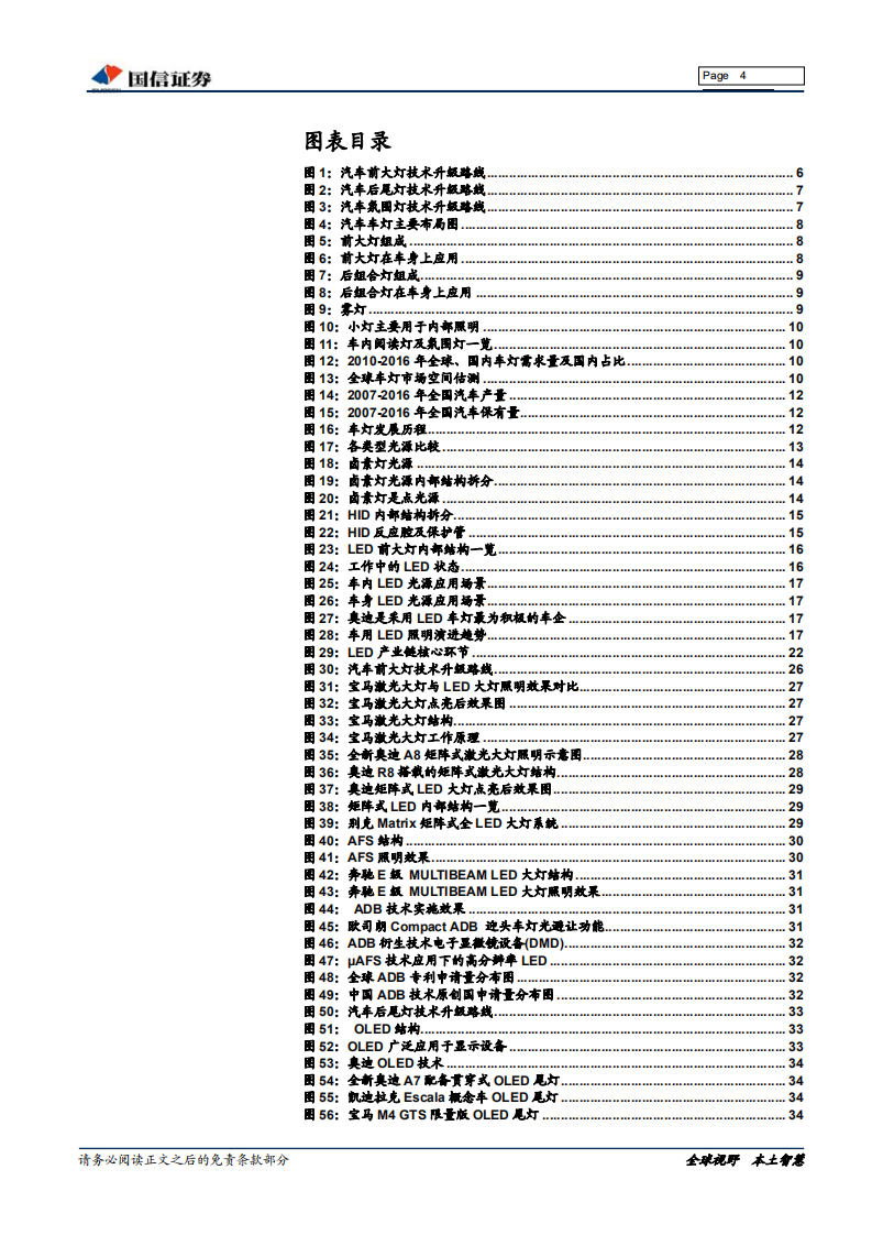 车灯行业深度：车灯的市场空间、技术升级与企业布局.pdf 第4页