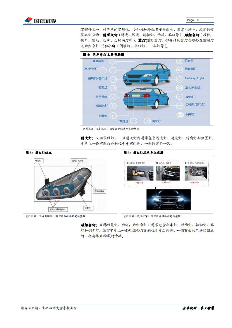 车灯行业深度：车灯的市场空间、技术升级与企业布局.pdf 第8页