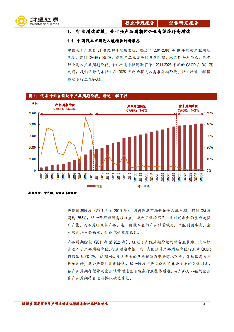汽车及零部件行业专题报告：把握大众周期，布局上游零部件.pdf 第3页