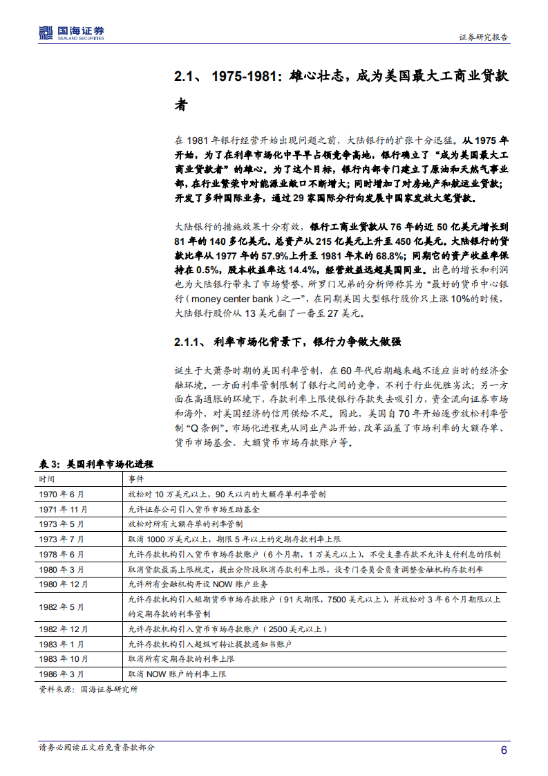 银行兴衰专题报告之五：利率市场化下的美国银行业倒闭潮.pdf 第6页