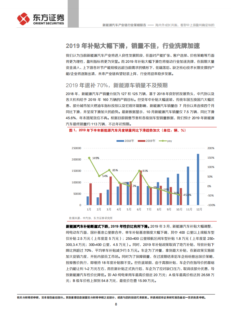 新能源汽车产业链行业策略报告：海内外成长共振，看好中上游盈利确定标的.pdf 第8页
