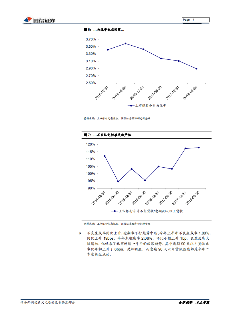 银行业2018年中报综述（上）：下半年政策环境有望好于上半年.pdf 第7页