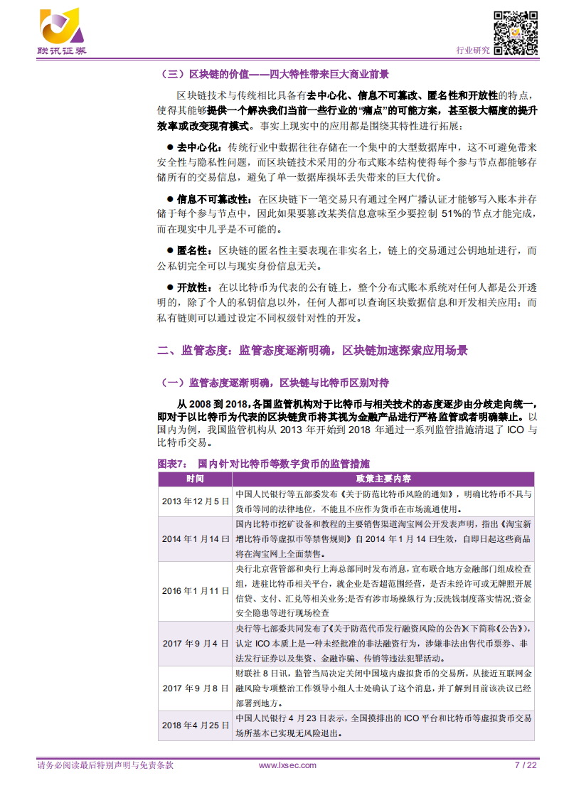 区块链技术拨云见日，行业应用百花齐放.pdf 第7页
