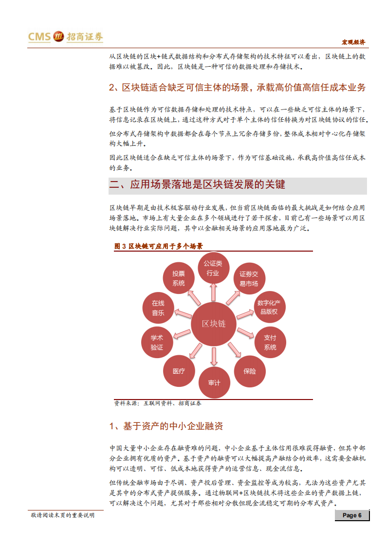 区块链专题报告：实质性场景落地，引领区块链行业启航.pdf 第6页