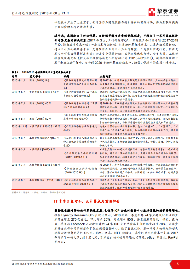 云计算行业报告：对标海外，解析云计算龙头优势.pdf 第5页