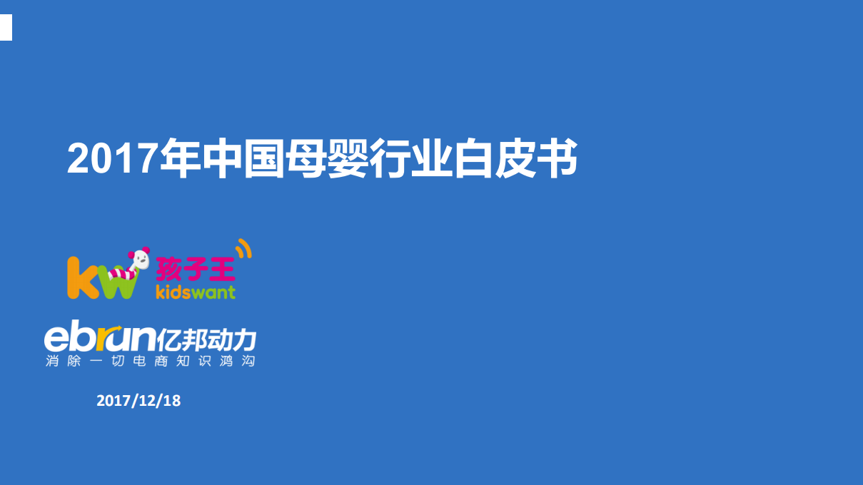 2017年中国母婴行业白皮书.pdf 第1页