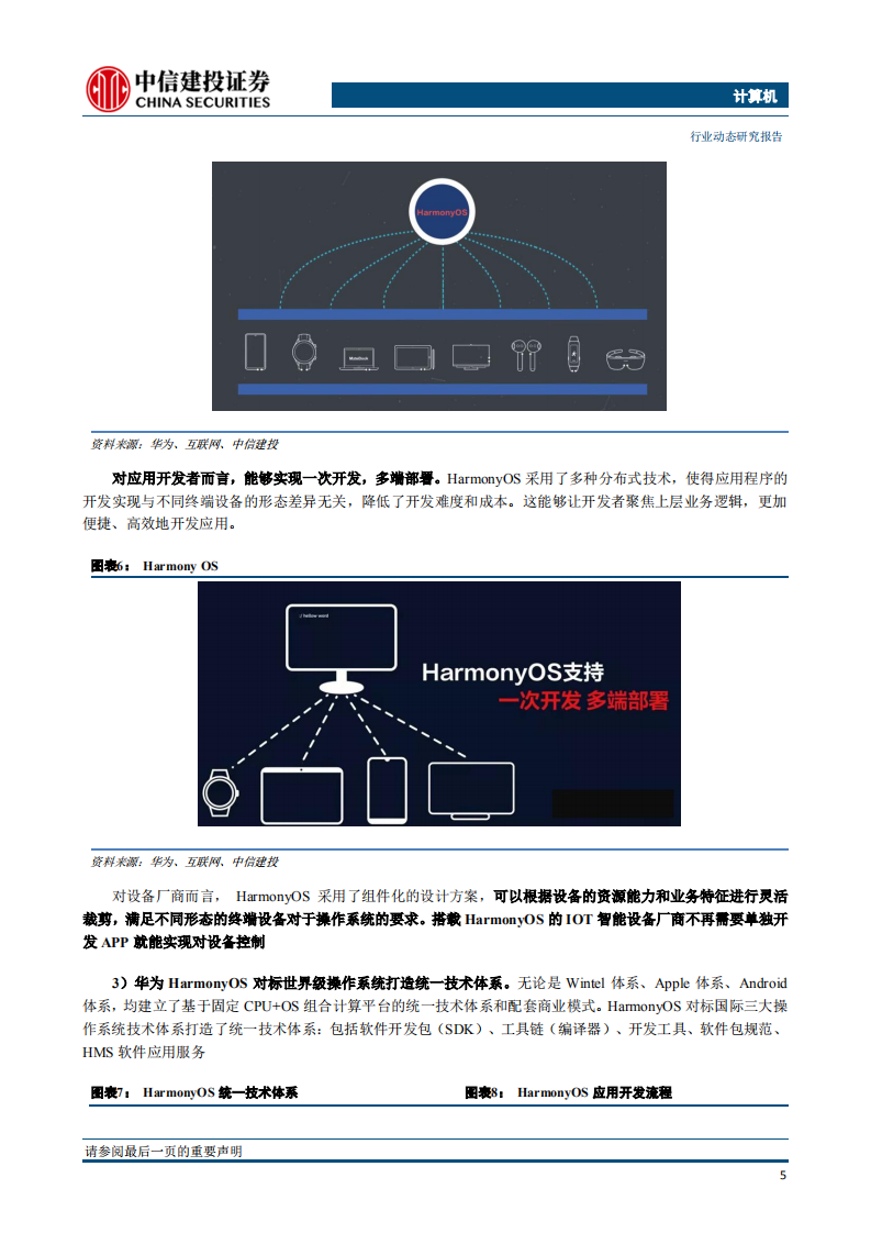 计算机行业鸿蒙即将正式发布：兼顾移动，立足AIOT，打造世界级全景操作系统-20210601.pdf 第6页