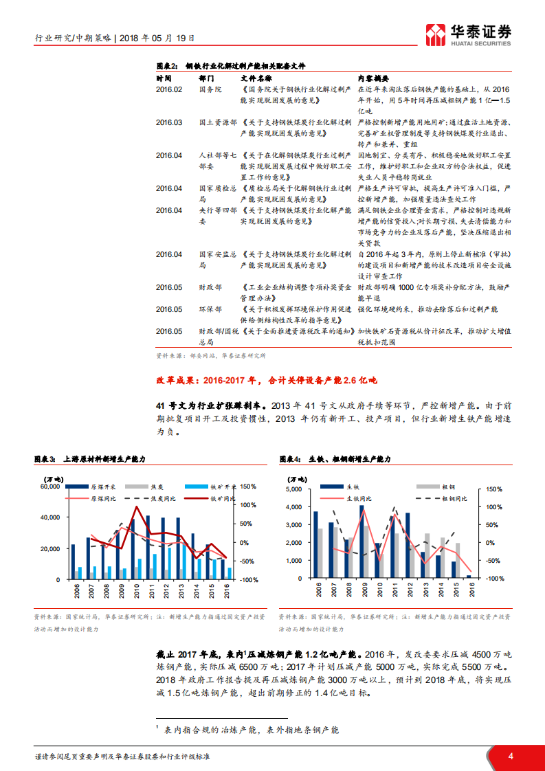 钢铁行业2018年中期策略报告：制造业投资或崛起，利好普钢特钢.pdf 第4页