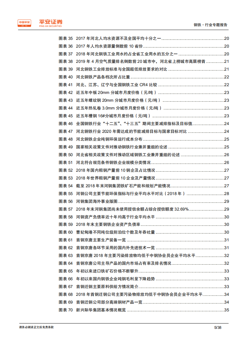 钢铁行业区域专题报告&mdash;&mdash;河北篇：环保与转型齐推进，钢铁大省加速升级.pdf 第5页