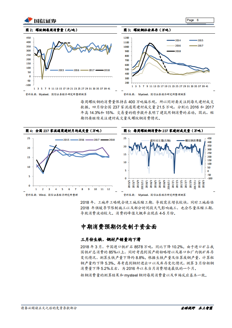 钢铁行业投资策略：消费启动，价格反弹，利润无忧.pdf 第6页
