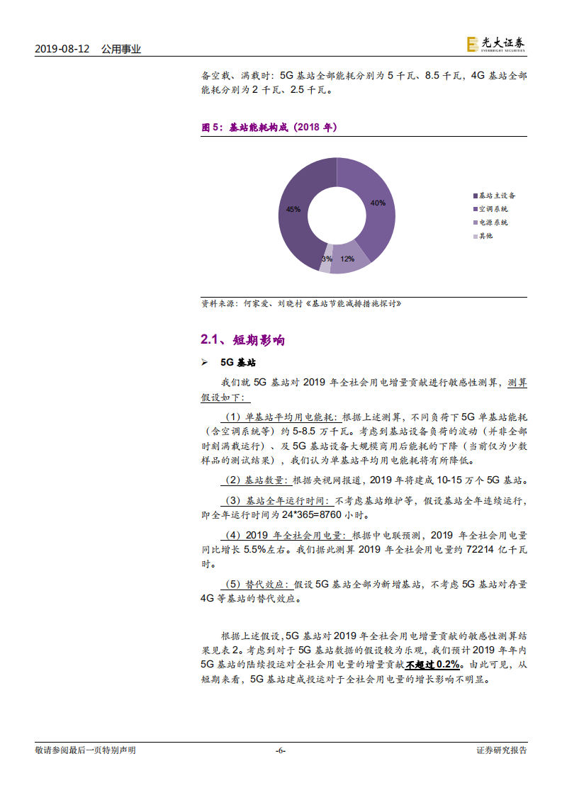 电力行业热点专题系列（一）：5G春风来，用电知多少.pdf 第6页