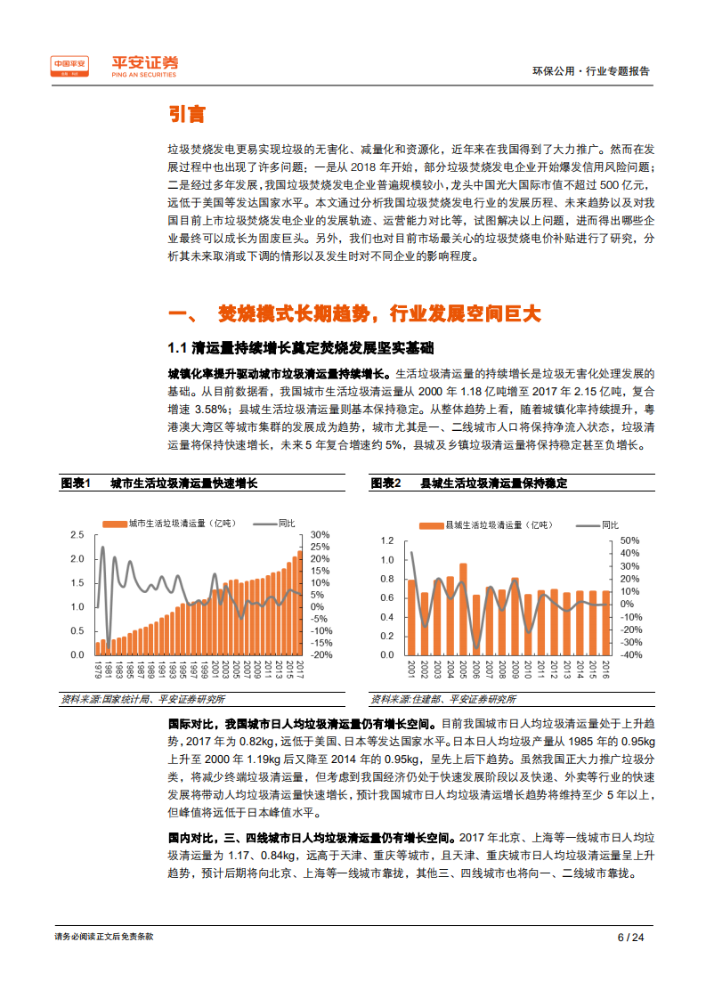 环保公用行业专题报告：复盘垃圾焚烧，谁能走的更远.pdf 第6页