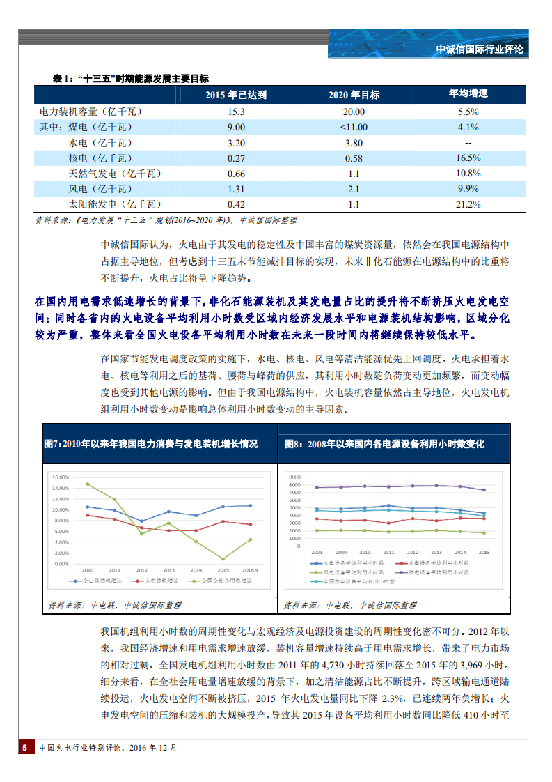 火电行业特别评论.pdf 第5页
