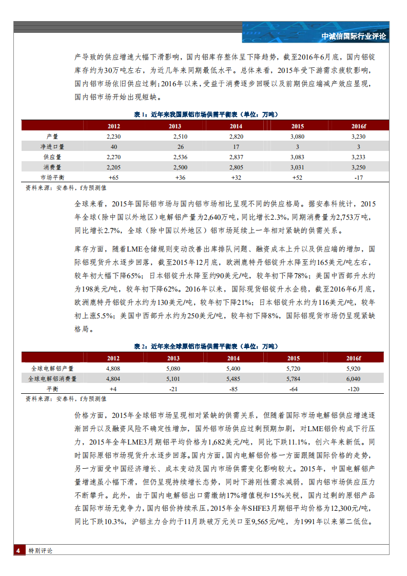 铝行业特别评论.pdf 第4页