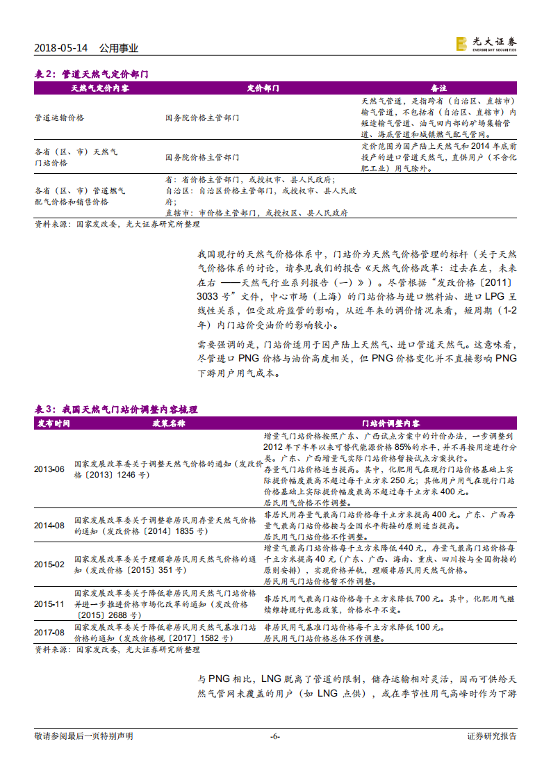 天然气行业系列报告（二）：油价对天然气价格影响几何？.pdf 第6页