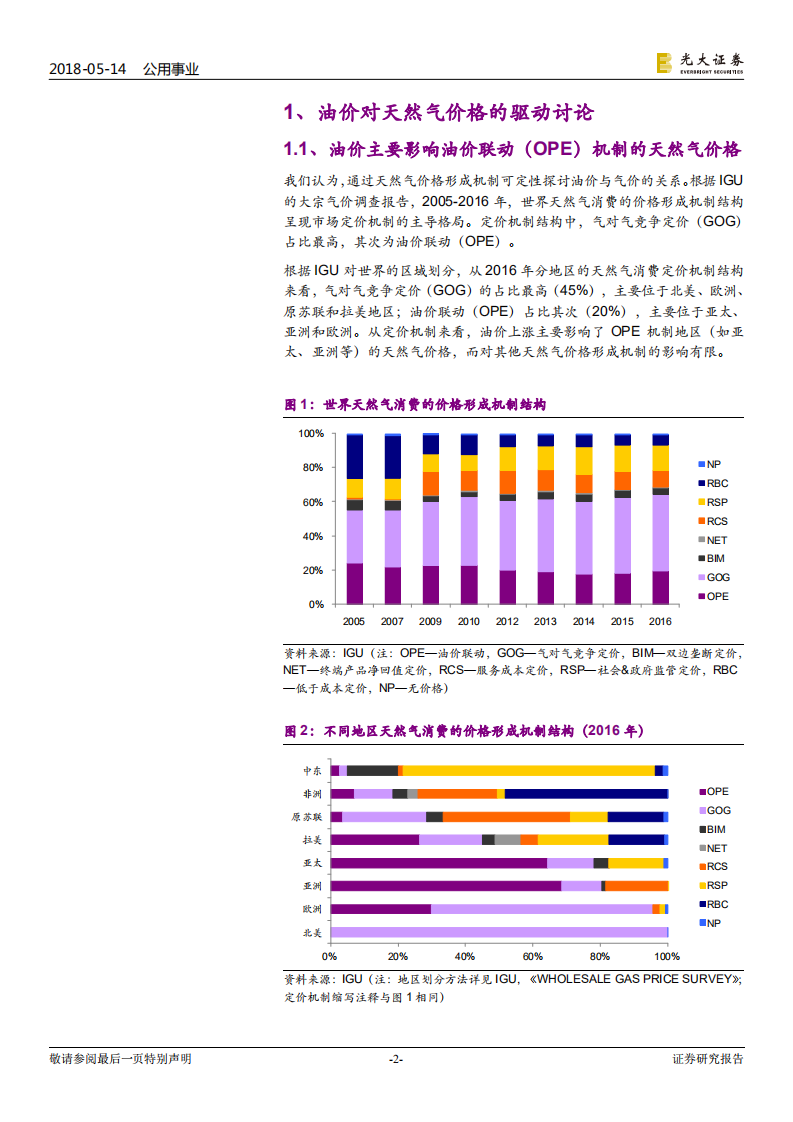 天然气行业系列报告（二）：油价对天然气价格影响几何？.pdf 第2页