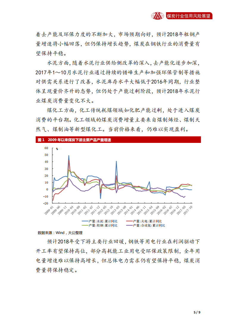 煤炭行业2018年信用风险展望.pdf 第5页