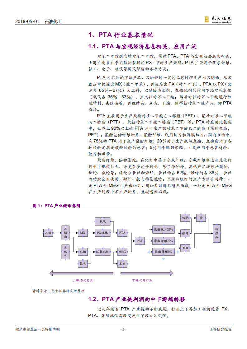 石油化工行业：大炼化产业系列报告之PTA篇：景气周期来临，行业龙头开启称霸全球之旅.pdf 第5页