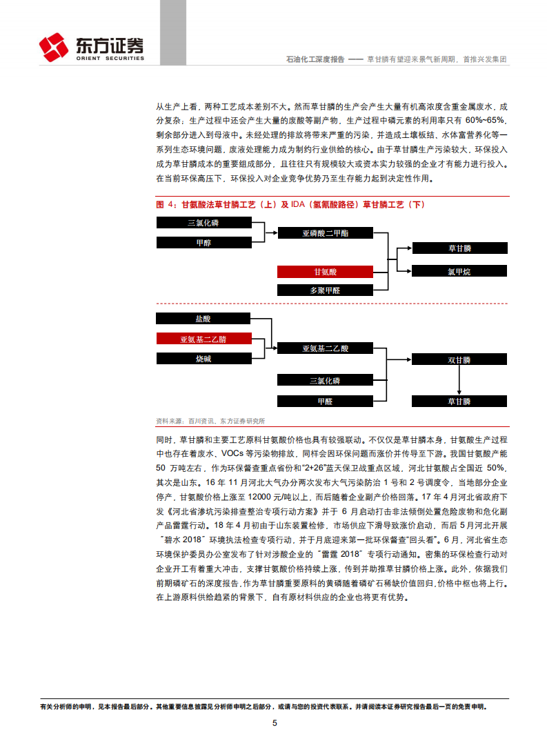 石油化工行业深度报告：草甘膦有望迎来景气新周期，首推兴发集团.pdf 第5页