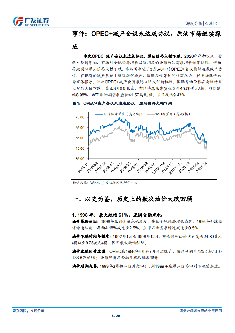 石油化工行业深度分析：OPEC 减产协议未达成，原油行业推向黎明前夜.pdf 第5页