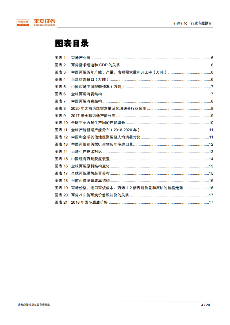 石油化工行业专题报告：丙烯需求将稳步增长，丙烷脱氢盈利向好.pdf 第4页