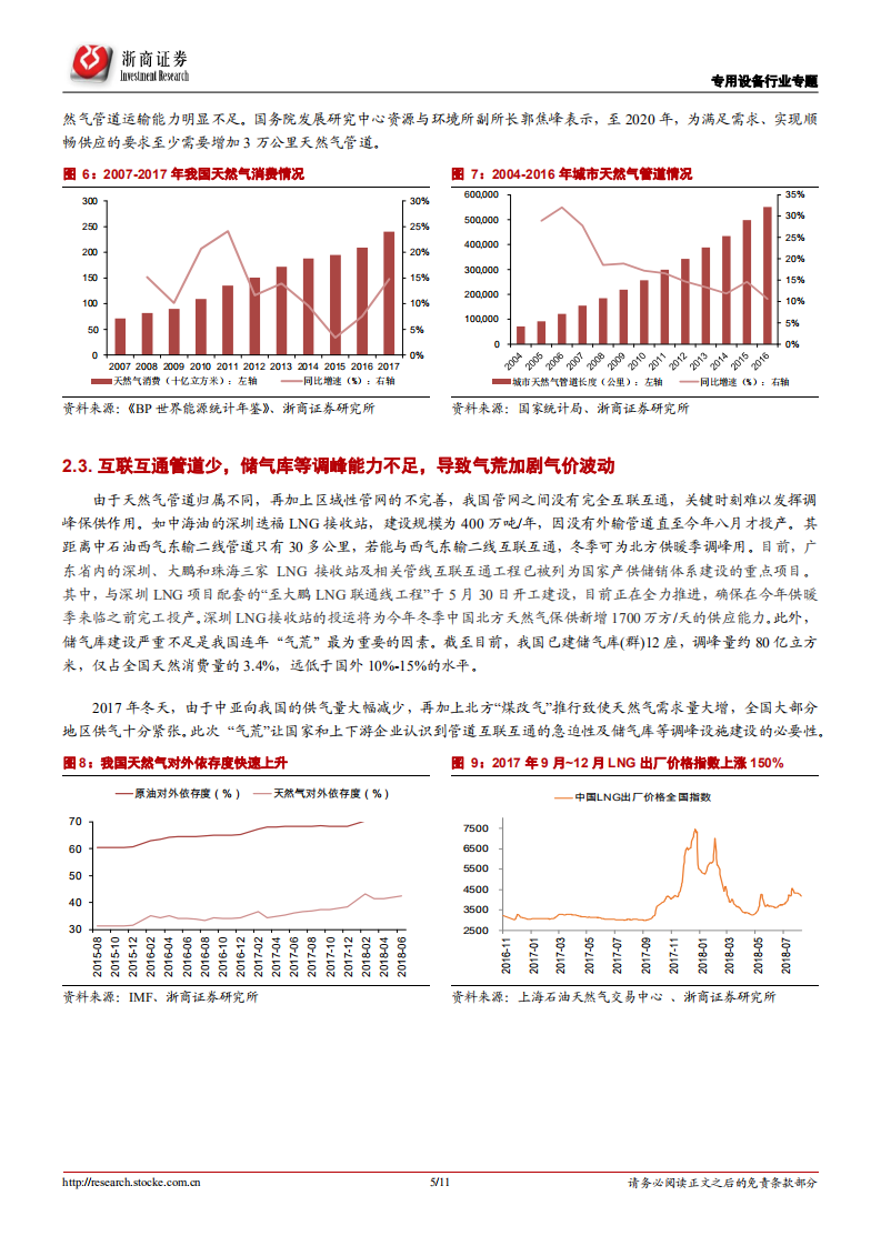 油服行业专题报告二：天然气管网建设迫在眉睫，钢管和施工受益最大.pdf 第5页