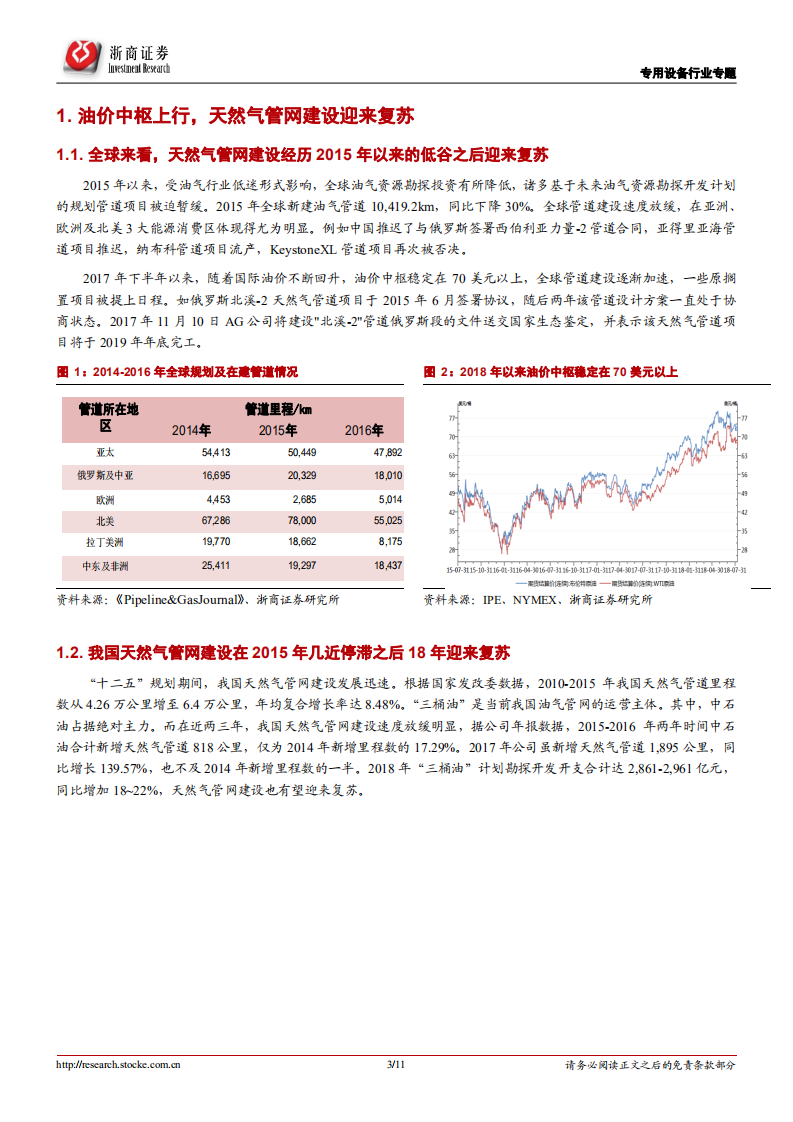 油服行业专题报告二：天然气管网建设迫在眉睫，钢管和施工受益最大.pdf 第3页