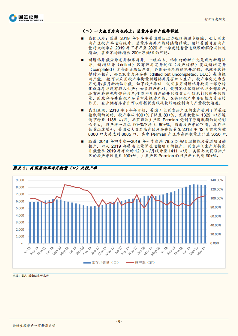 综合油气行业深度研究：2019：页岩油定价时代开启！.pdf 第6页