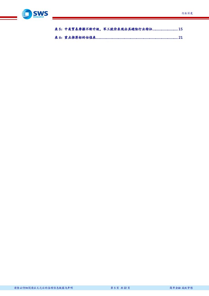 国防军工行业投资思考之一：一个中心、三元共振，底部支撑，看好军工.pdf 第5页