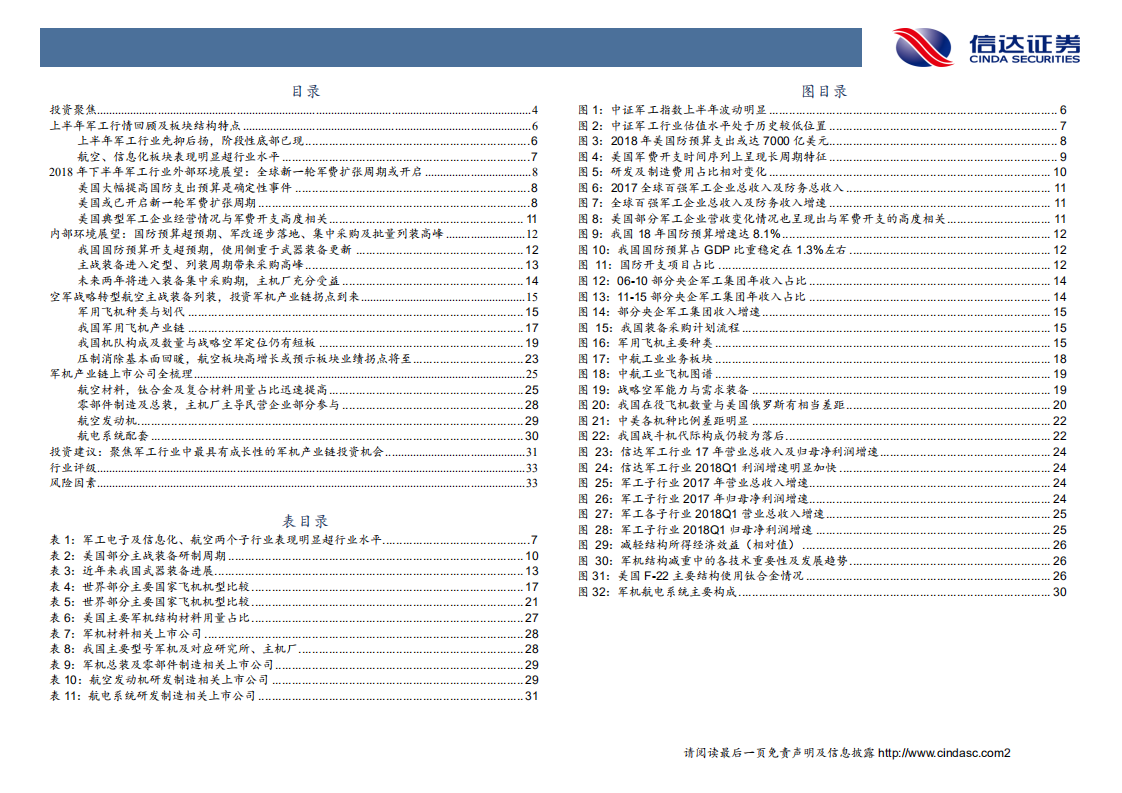 军工行业2018年中期投资策略：主战装备采购高峰到来，军机产业链拐点将至.pdf 第4页