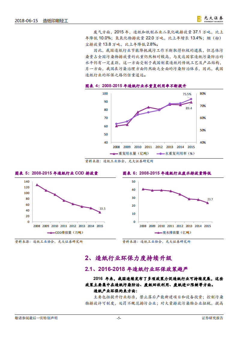 污染防治攻坚战系列报告造纸篇：管控力度升级，行业集中度提高.pdf 第5页