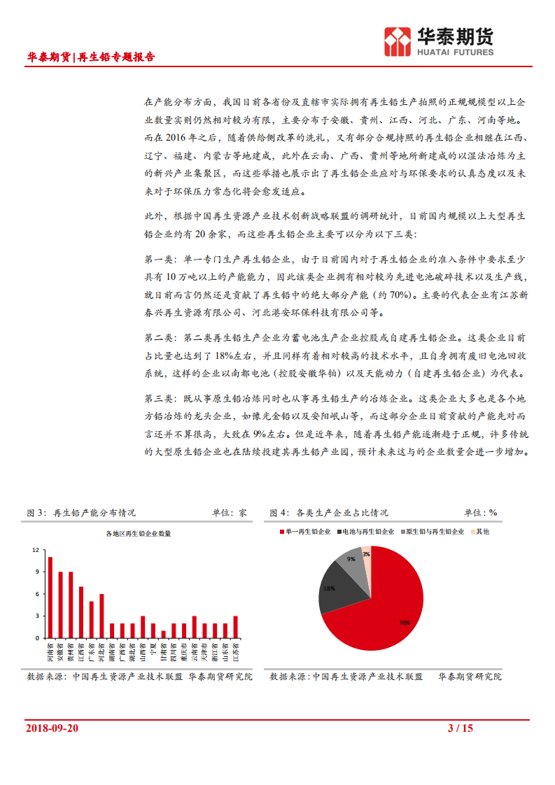 再生铅专题报告：再生铅行业概述与展望及对未来铅价格影响分析.pdf 第3页