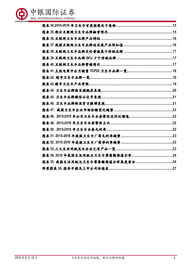 卫生巾行业专题报告：卫生巾行业处升级期，新兴品牌存机遇.pdf 第4页