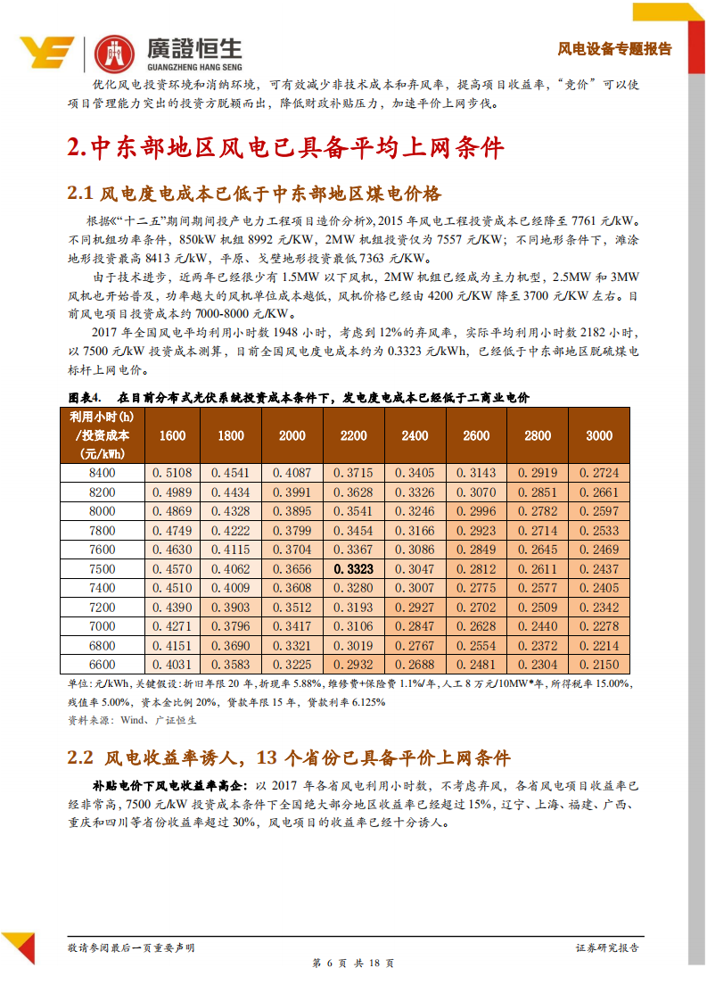 风电设备专题报告：平价助推风电迈向成长.pdf 第6页