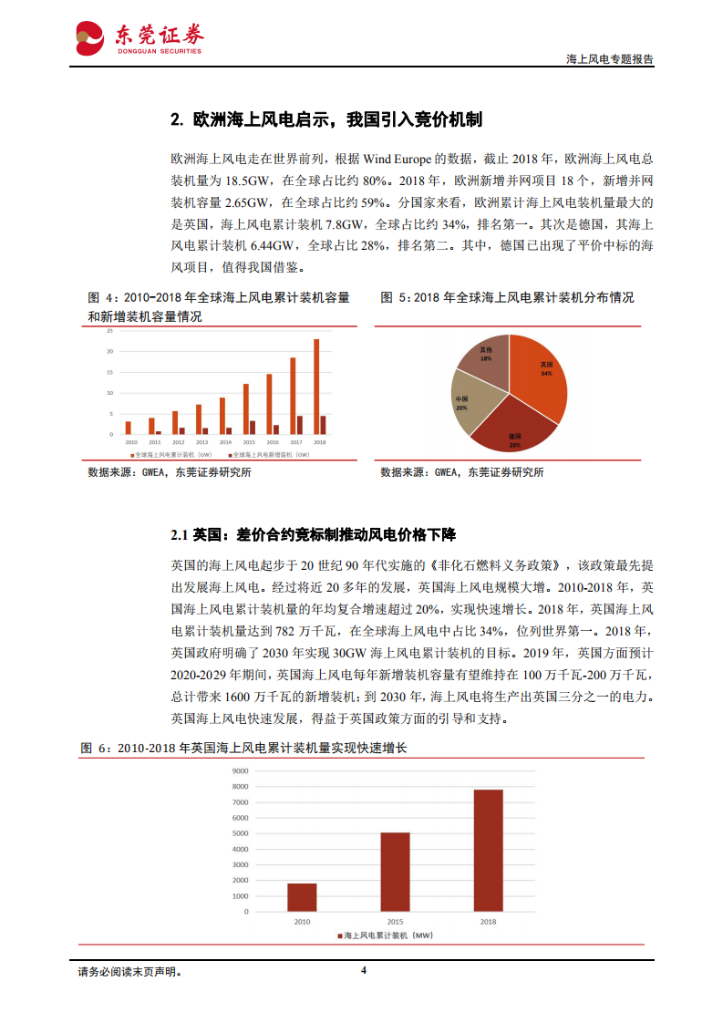 海上风电系列报告之一：借鉴欧洲推行竞价，我国海风有望加速迈进平价时代.pdf 第4页