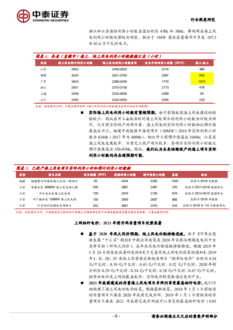 海上风电专题报告：三维度寻找海上风电中短期、长期超预期因素.pdf 第6页