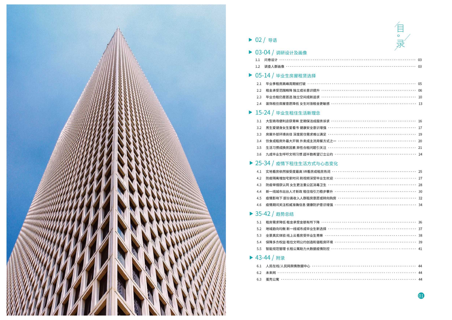 人民网&蛋壳公寓：2020大学毕业生租住蓝皮书.pdf 第2页