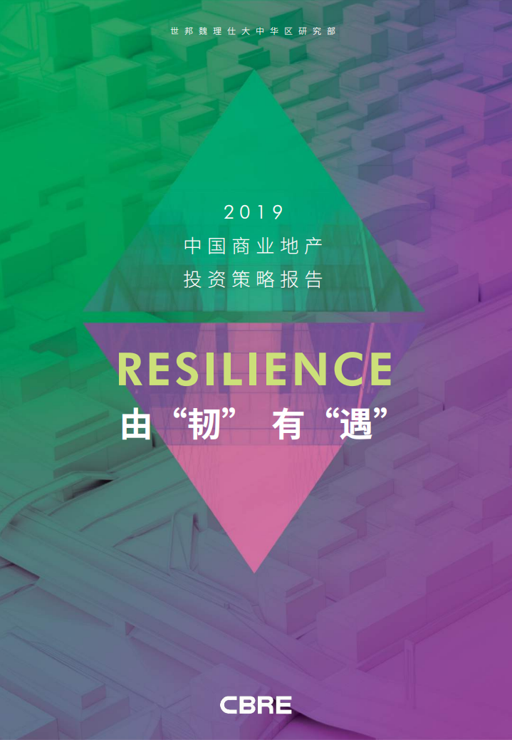 2019中国商业地产投资策略报告.pdf 第1页