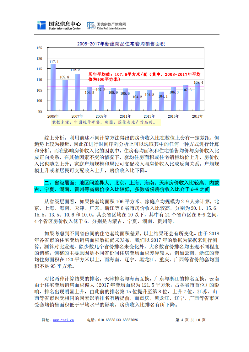 2010-2018年分地区及城市房价收入比分析报告.pdf 第4页