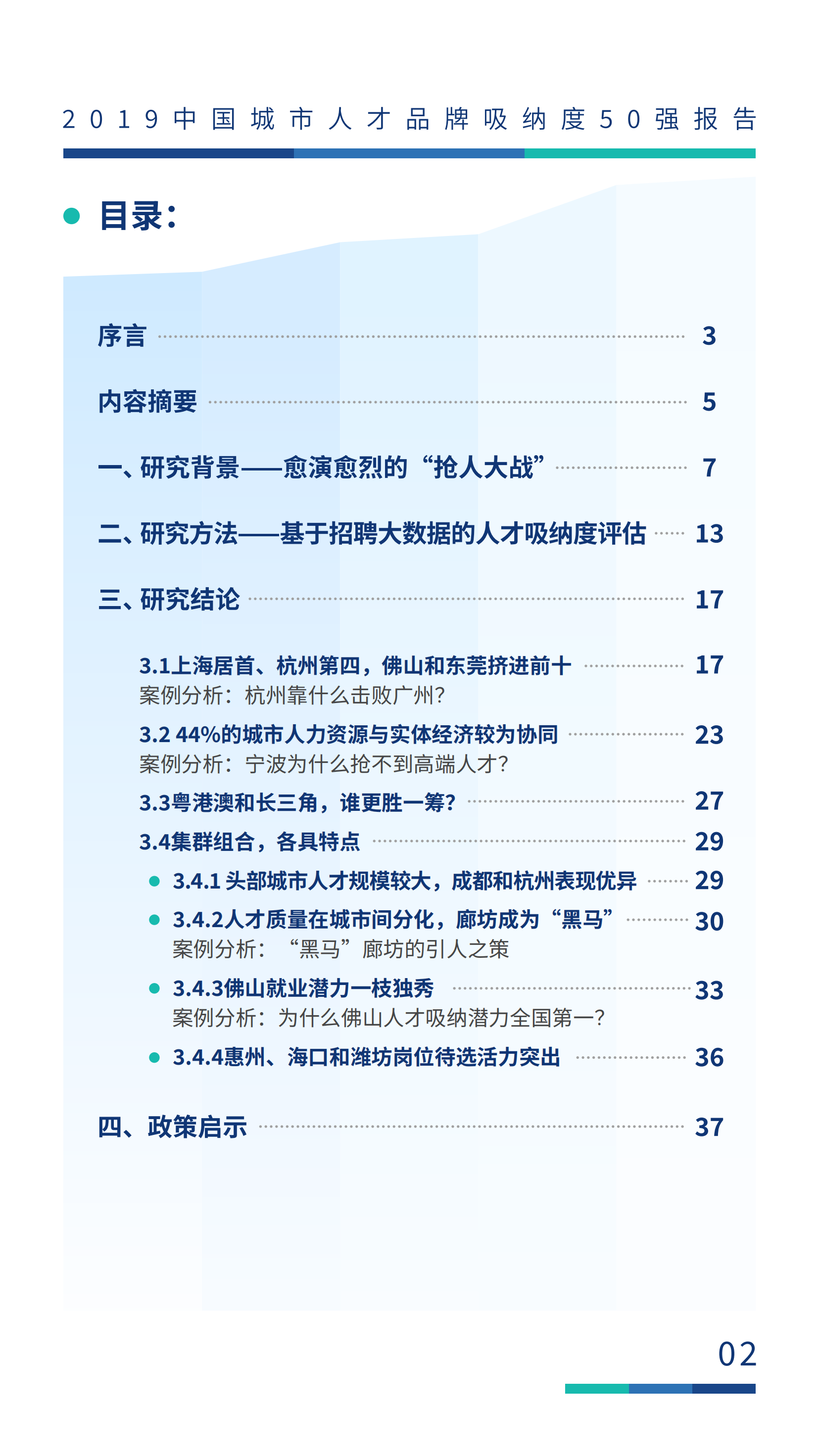 2019中国城市人才品牌吸纳度50强报告.pdf 第3页