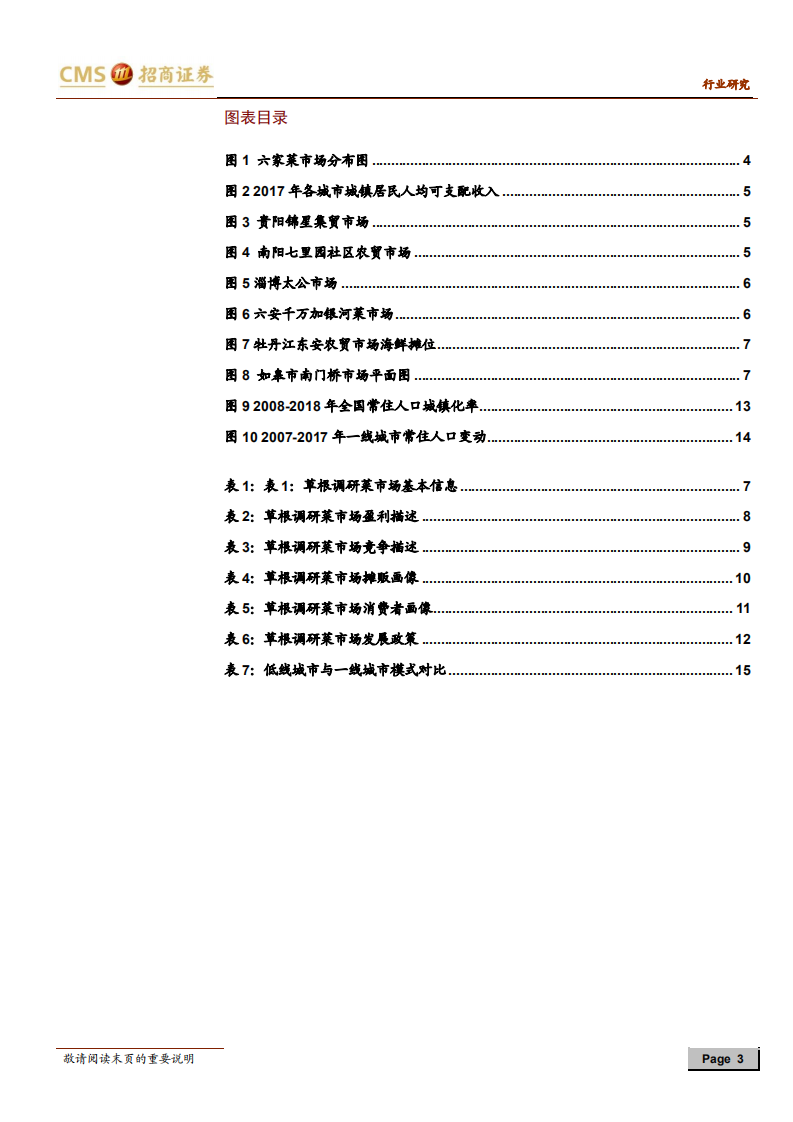 菜市场草根调研报告之二：低线城市&mdash;菜场与超市共舞，生存好于一线.pdf 第3页