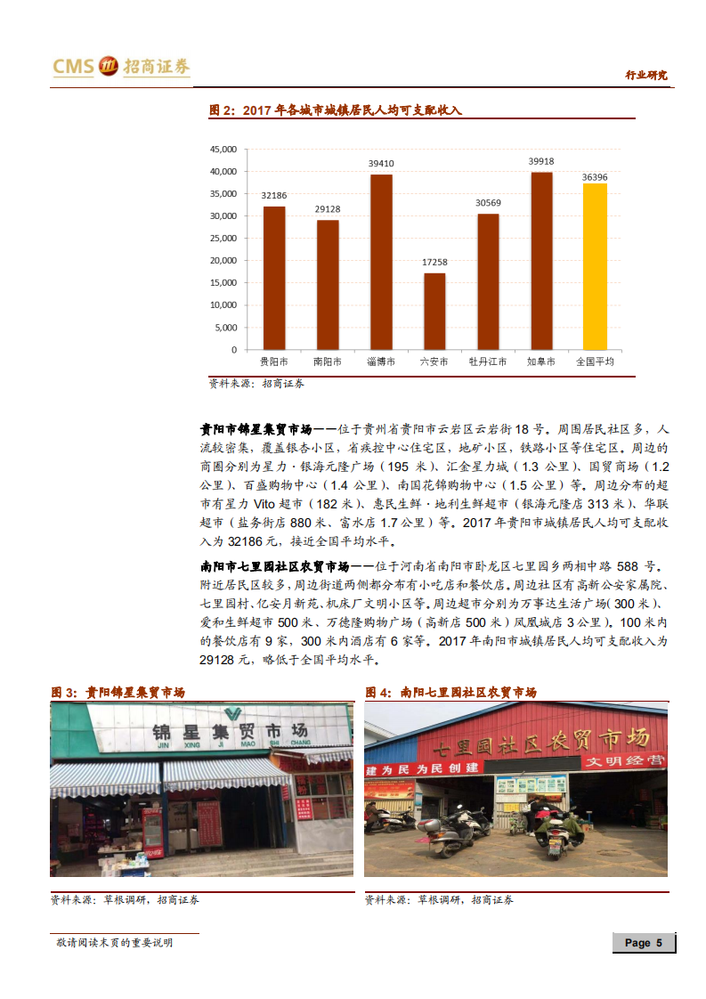 菜市场草根调研报告之二：低线城市&mdash;菜场与超市共舞，生存好于一线.pdf 第5页